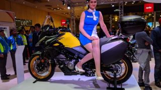 Auto Expo 2018: Suzuki V-Strom 650 Showcased at the Expo
